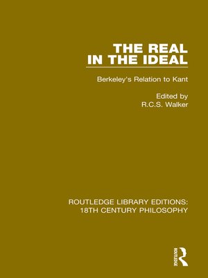 cover image of The Real in the Ideal